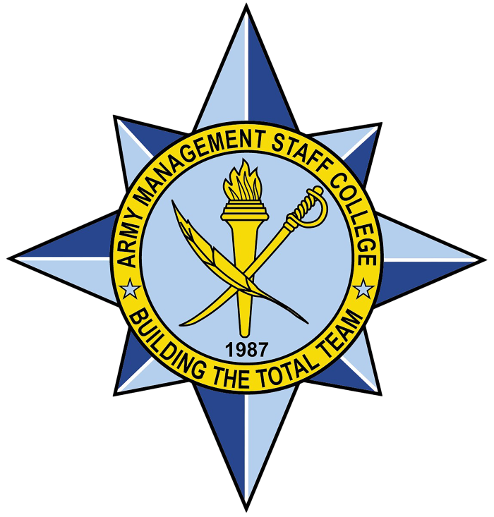 Army Management Staff College crest